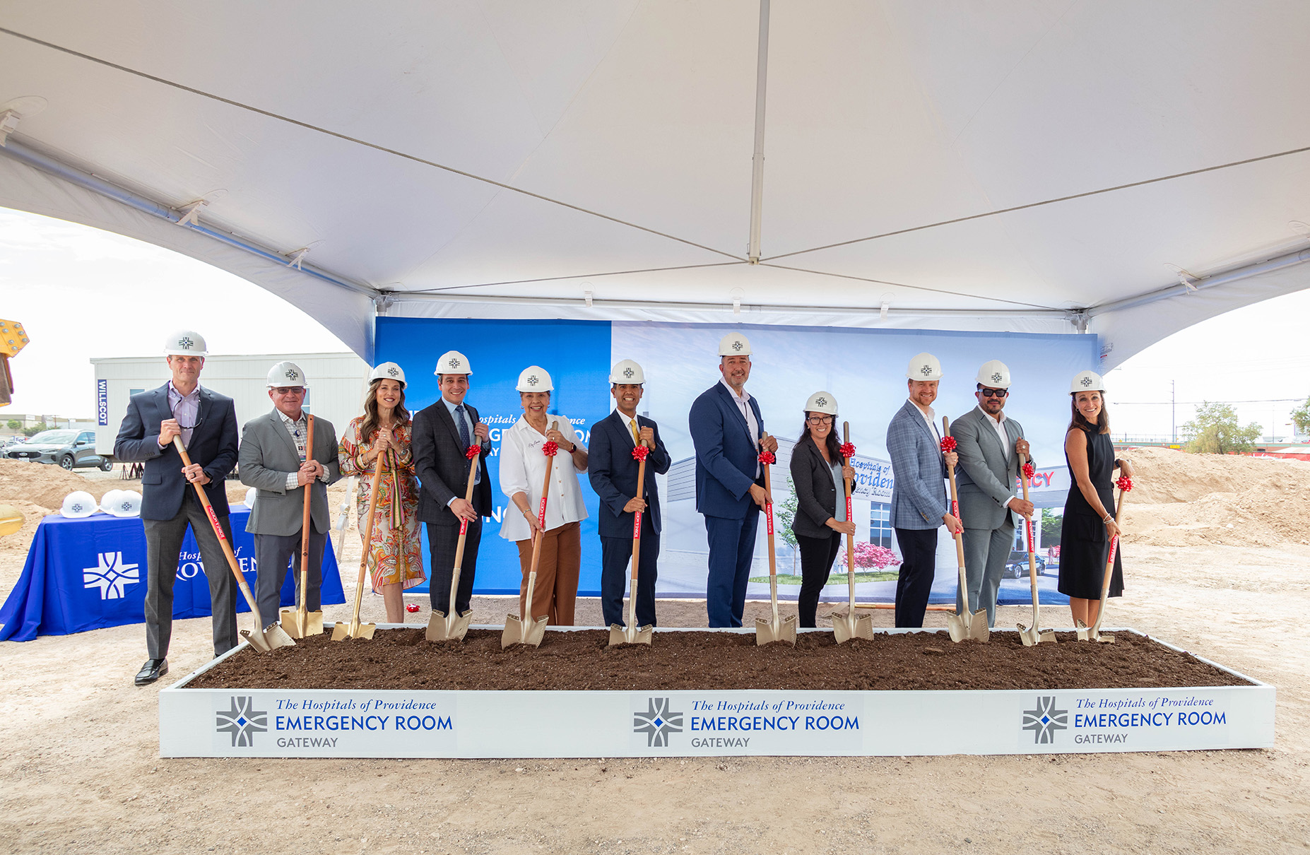 The Hospitals of Providence Breaks Ground  On New Gateway Emergency Room