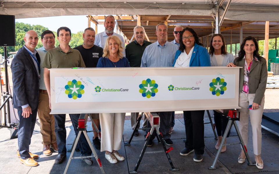 ChristianaCare Hospital, Springfield PA Marks Construction Milestone