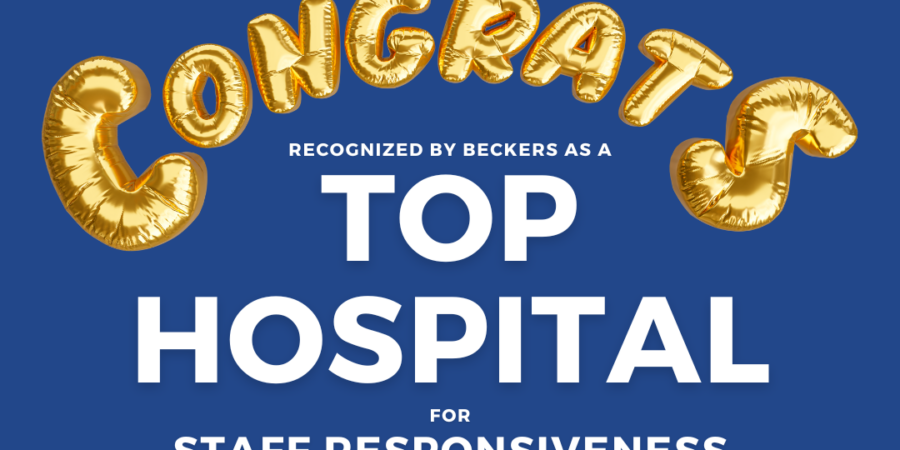 530 top hospitals for staff responsiveness